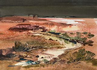 Laurence Philip Sisson | River Running through Landscape 