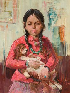 Vladan Stiha | Girl with Dog 