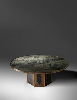 Philip and Kelvin LaVerne (American, 1907-1987 | American, b. 1937) Chan Coffee Table, LaVerne Collection, USA