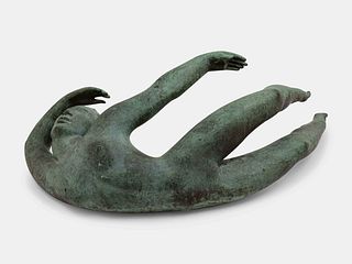 Art Deco, Early 20th Century, Arched Figure