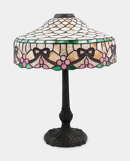 Chicago Mosaic Lamp Company, American, Early 20th Century, Table Lamp