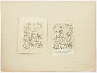 Charles H. Bennett Drawing and Print