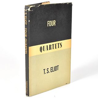 T.S. Eliot "Four Quartets" First American Edition 1943