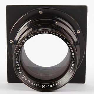 Voigtlander Braunschweig Universal Heliar Camera Lens