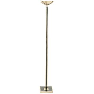 French Hollywood Regency Brass Floor Lamp by Maison Romeo, 1970s