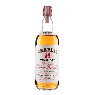 Crabbie. 8 Year Old. Blended. Scotch Whisky.
