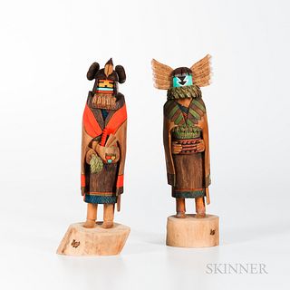 Two Contemporary Hopi Katsinas