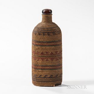 Northwest Coast Woven Bottle