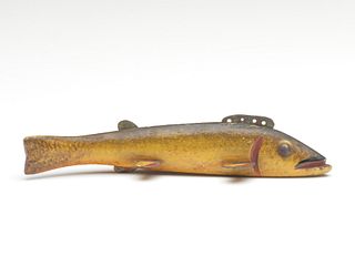 Pike fish decoy, Oscar Peterson, Cadillac, Michigan, 1st quarter 20th century.