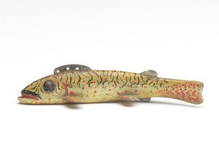 Brook trout, Oscar Peterson, Cadillac, Michigan, 1st half 20th century.
