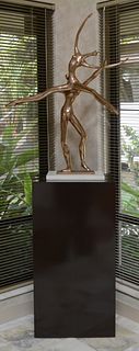 Manuel Carbonell bronze sculpture 