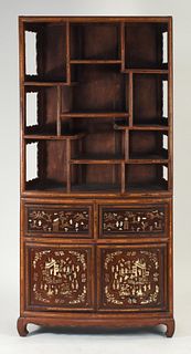 Chinese carved cabinet 