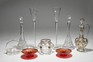Vintage glassware collection 