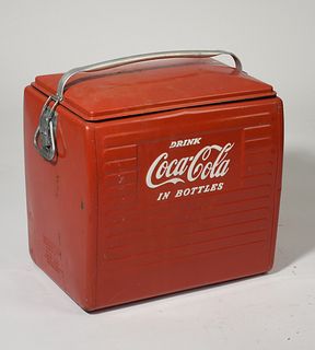 Vintage Coca-Cola cooler, Action Mfg. Co.