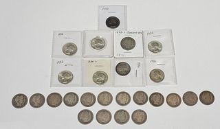 25 assorted quarters