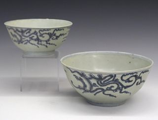 2 "Diana Cargo" Chinese porcelain Bowls