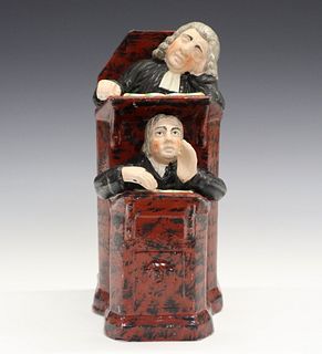 Vicar and Moses Staffordshire Figure