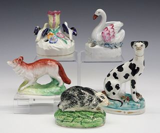 5 Pieces Of Staffordshire