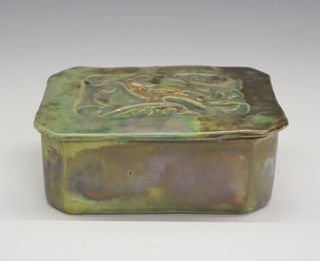 Pewabic Pottery Covered Box