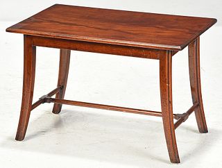 Regency Style Mahogany Low Table 