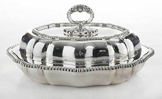 Tiffany Silver Plated Entree