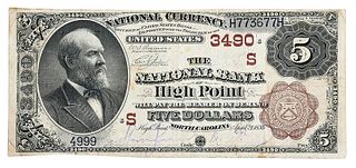 Scarce Bank of High Point National Note