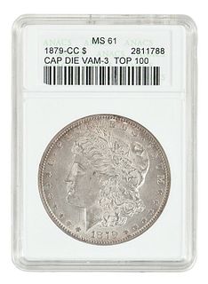 Uncirculated 1879-CC Morgan Dollar