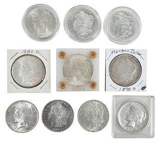 Ten Silver Dollars with Better Dates 