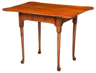 An American Queen Anne Porringer Top Table