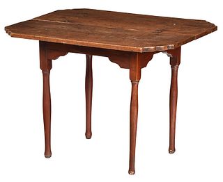 New England Queen Anne Maple Tavern Table