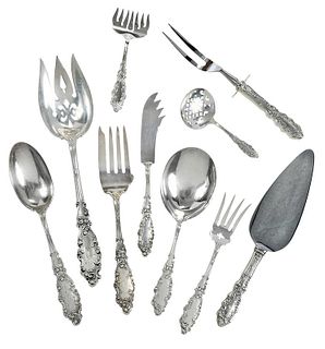 Luxembourg Sterling Serving Pieces, 31 Pieces