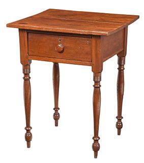 Tennessee Federal Cherry One Drawer Table