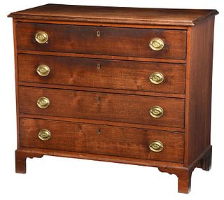Southern Chippendale Walnut Chest
