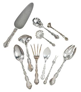Strasbourg Sterling Serving Pieces, 36 Pieces