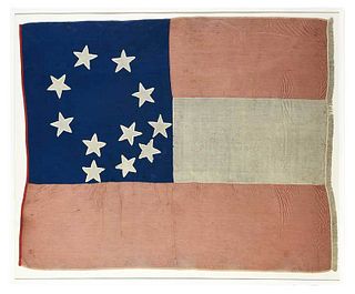 First National Flag Captured at Fort Donelson