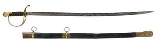 Lt. Col. Dyer Confederate Staff Officers Sword