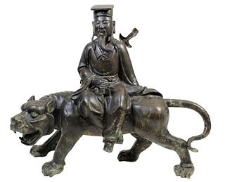 Chinese Bronze Immortal Qing Dynasty