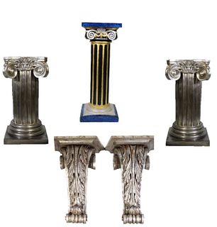 5 Large Modern Decorative Stands/Columns