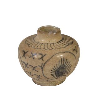 Vietnamese Hoi-An-Hoard Pottery Bird Jar