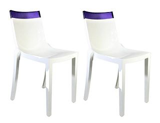 Kartell Lucite Hi Top Chairs