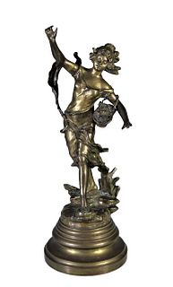 Georges Maxim (1885-1940) French, Patinated Bronze