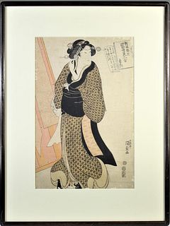 Utagawa Kunisada (1786-1864) Japanese Woodblock