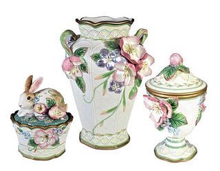 Fitz & Floyd Classics Porcelain Floral Set