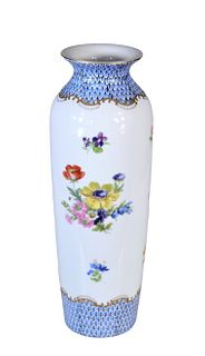 Paris Royal Hand Painted Floral Porcelain Vase