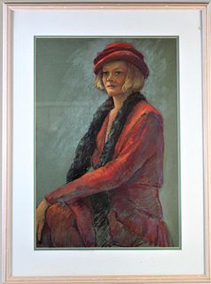 Jeanette Katz (20th C. ) American Portrait