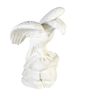 Italian Eagle Bisque Figure