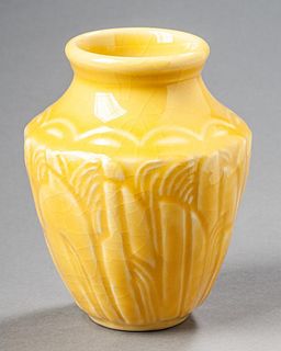 Rookwood Yellow Gloss Vase.