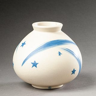 Weller Pottery Geode 6" Vase.