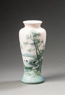 Delphin Massier Vallauris Art Pottery Vase.