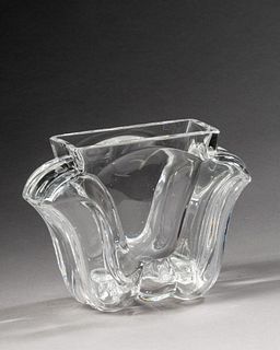 Orrefors Crystal Vase.